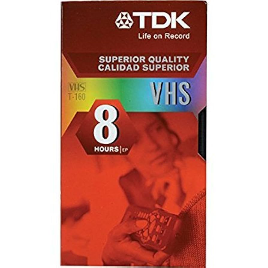 Amazon | TDK t-160 VHSビデオテープ – 10パック | TDK | VHS